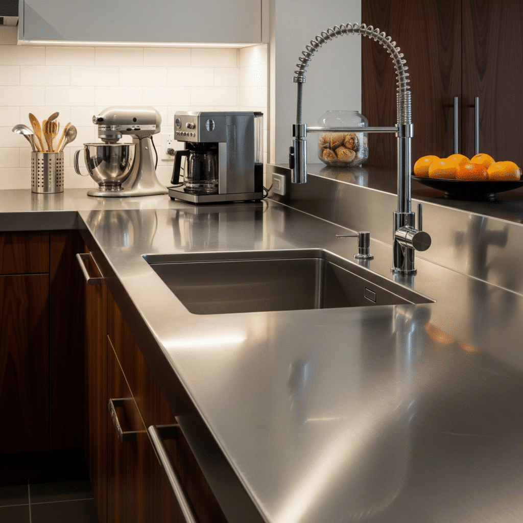 Stainless Steel Countertops In Dunwoody
