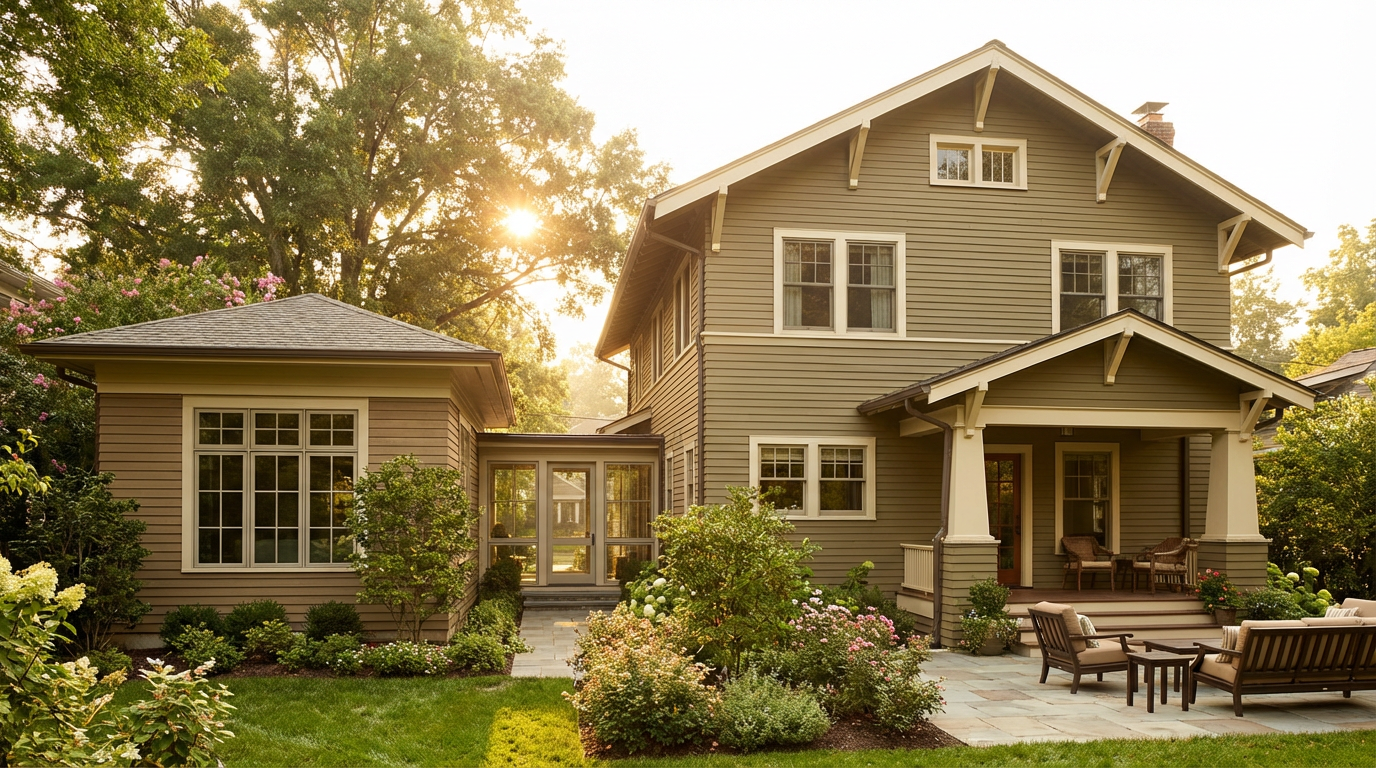 Charming house in a lush garden