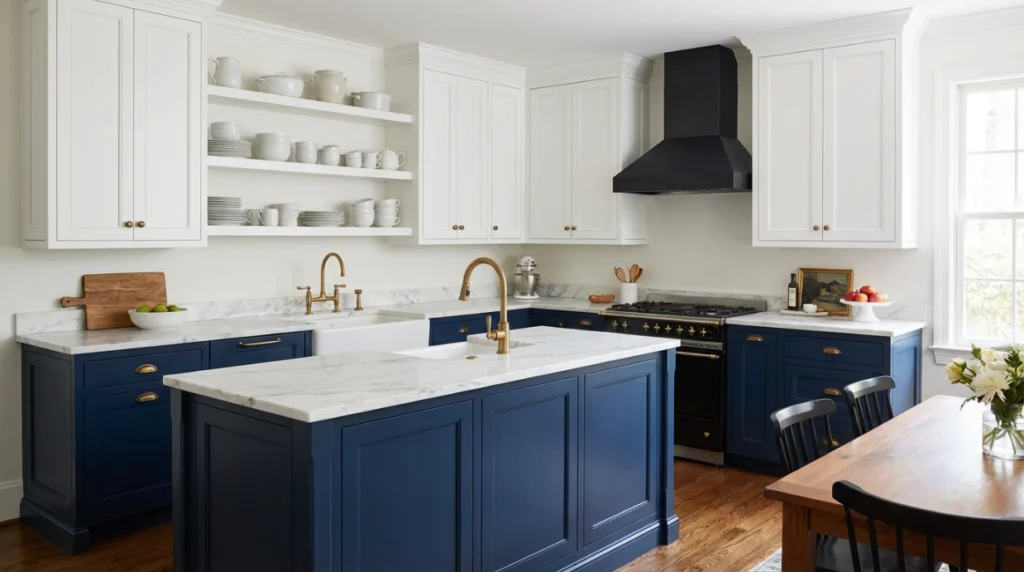 Top Kitchen Design Trends Atlanta 2026: Expert Guide to Modern Kitchen Remodeling Choices 1 two tone kitchen cabinets
