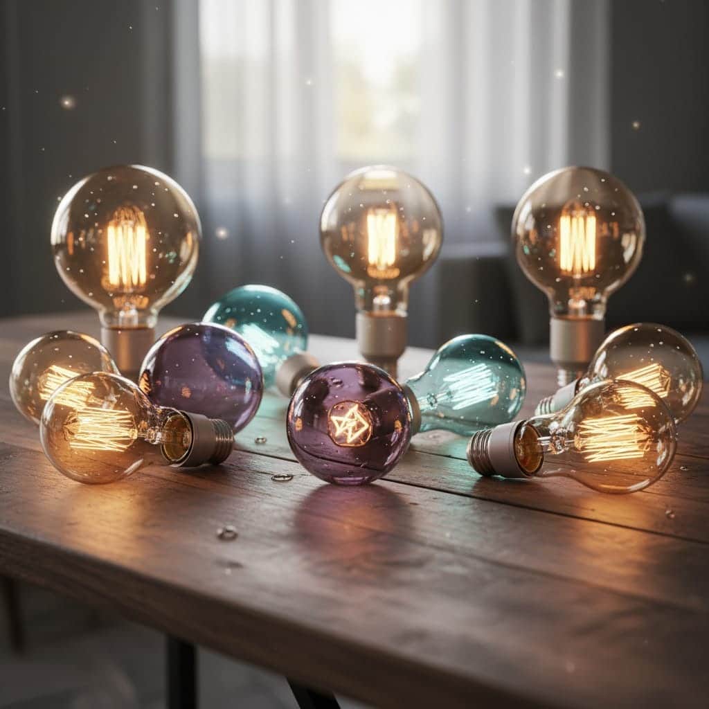 Best 2026 Lighting Trends for Metro Atlanta Home Remodels: Expert Guide to Choosing Kitchen, Bath & Smart Lighting Solutions 3 Energy efficient LED bulbs displaying various color temperatures from warm to cool white light